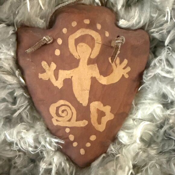 Stoneware Images by Chris Petroglyph Valley of Fire‎ Nevada State Park Handmade - Picture 1 of 6